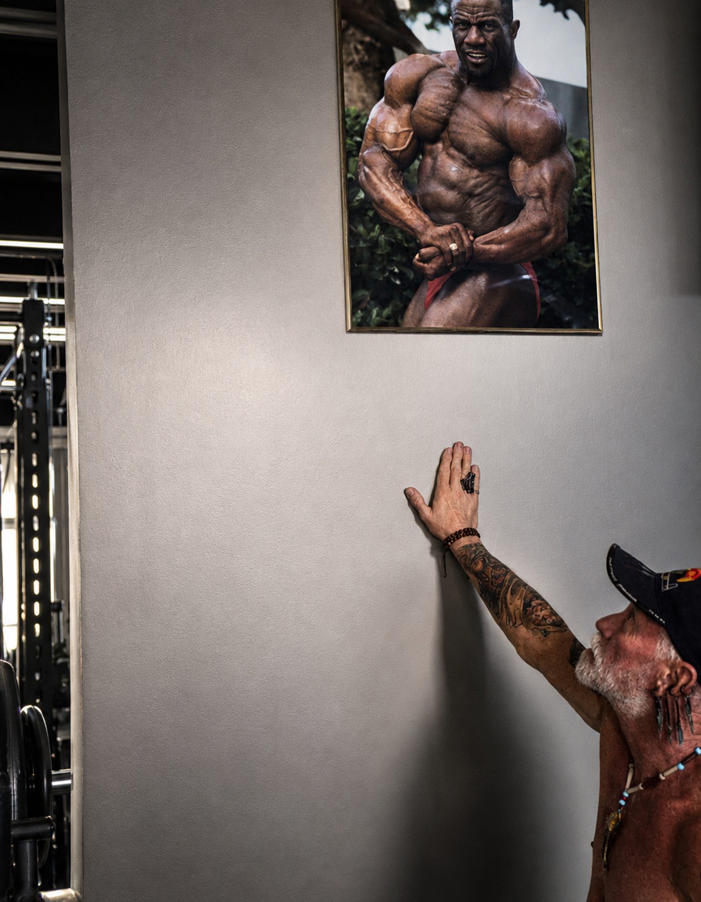 Trainer portrait, fitness photography